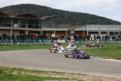 1 & 2/03/2025 : 1ère manche du Championnat du Sud au Pôle Mécanique Karting d’Alès (photos Stéphane Agnus) 2025 — karting