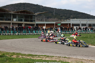 1 & 2/03/2025 : 1ère manche du Championnat du Sud au Pôle Mécanique Karting d’Alès (photos Stéphane Agnus) 2025 — karting