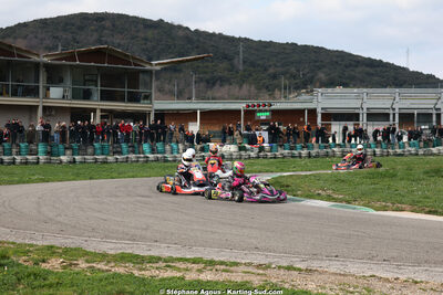 1 & 2/03/2025 : 1ère manche du Championnat du Sud au Pôle Mécanique Karting d’Alès (photos Stéphane Agnus) 2025 — karting