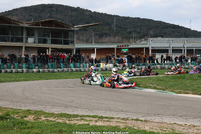 1 & 2/03/2025 : 1ère manche du Championnat du Sud au Pôle Mécanique Karting d’Alès (photos Stéphane Agnus) 2025 — karting
