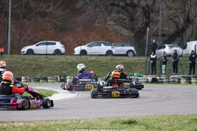 1 & 2/03/2025 : 1ère manche du Championnat du Sud au Pôle Mécanique Karting d’Alès (photos Stéphane Agnus) 2025 — karting