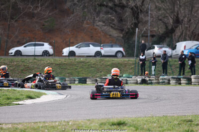 1 & 2/03/2025 : 1ère manche du Championnat du Sud au Pôle Mécanique Karting d’Alès (photos Stéphane Agnus) 2025 — karting