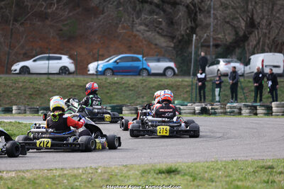 1 & 2/03/2025 : 1ère manche du Championnat du Sud au Pôle Mécanique Karting d’Alès (photos Stéphane Agnus) 2025 — karting