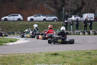 1 & 2/03/2025 : 1ère manche du Championnat du Sud au Pôle Mécanique Karting d’Alès (photos Stéphane Agnus) 2025 — karting