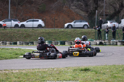 1 & 2/03/2025 : 1ère manche du Championnat du Sud au Pôle Mécanique Karting d’Alès (photos Stéphane Agnus) 2025 — karting