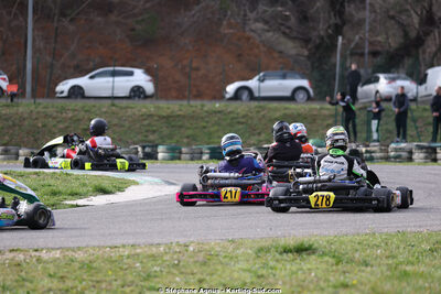 1 & 2/03/2025 : 1ère manche du Championnat du Sud au Pôle Mécanique Karting d’Alès (photos Stéphane Agnus) 2025 — karting