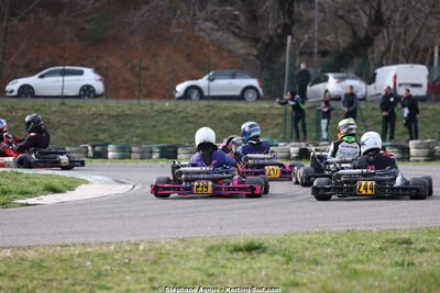 1 & 2/03/2025 : 1ère manche du Championnat du Sud au Pôle Mécanique Karting d’Alès (photos Stéphane Agnus) 2025 — karting