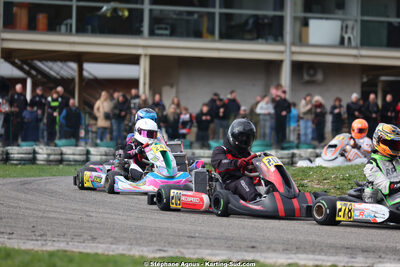 1 & 2/03/2025 : 1ère manche du Championnat du Sud au Pôle Mécanique Karting d’Alès (photos Stéphane Agnus) 2025 — karting