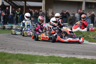 1 & 2/03/2025 : 1ère manche du Championnat du Sud au Pôle Mécanique Karting d’Alès (photos Stéphane Agnus) 2025 — karting