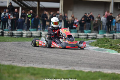 1 & 2/03/2025 : 1ère manche du Championnat du Sud au Pôle Mécanique Karting d’Alès (photos Stéphane Agnus) 2025 — karting