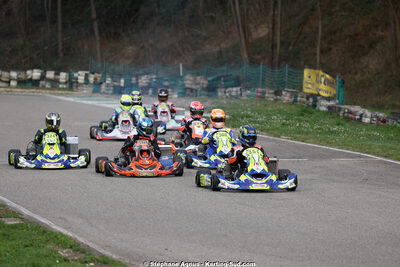 1 & 2/03/2025 : 1ère manche du Championnat du Sud au Pôle Mécanique Karting d’Alès (photos Stéphane Agnus) 2025 — karting