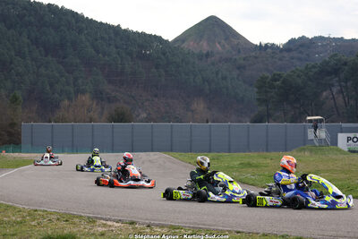 1 & 2/03/2025 : 1ère manche du Championnat du Sud au Pôle Mécanique Karting d’Alès (photos Stéphane Agnus) 2025 — karting
