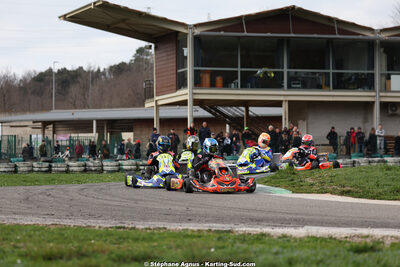1 & 2/03/2025 : 1ère manche du Championnat du Sud au Pôle Mécanique Karting d’Alès (photos Stéphane Agnus) 2025 — karting