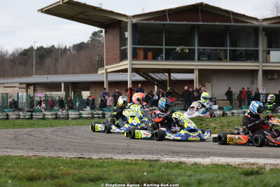 1 & 2/03/2025 : 1ère manche du Championnat du Sud au Pôle Mécanique Karting d’Alès (photos Stéphane Agnus) 2025 — karting