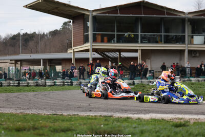 1 & 2/03/2025 : 1ère manche du Championnat du Sud au Pôle Mécanique Karting d’Alès (photos Stéphane Agnus) 2025 — karting