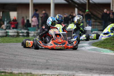 1 & 2/03/2025 : 1ère manche du Championnat du Sud au Pôle Mécanique Karting d’Alès (photos Stéphane Agnus) 2025 — karting