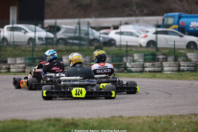 1 & 2/03/2025 : 1ère manche du Championnat du Sud au Pôle Mécanique Karting d’Alès (photos Stéphane Agnus) 2025 — karting