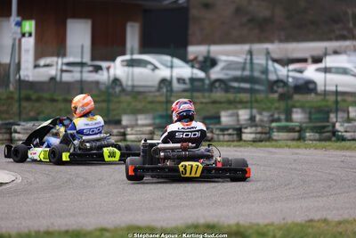 1 & 2/03/2025 : 1ère manche du Championnat du Sud au Pôle Mécanique Karting d’Alès (photos Stéphane Agnus) 2025 — karting