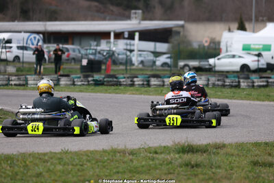 1 & 2/03/2025 : 1ère manche du Championnat du Sud au Pôle Mécanique Karting d’Alès (photos Stéphane Agnus) 2025 — karting