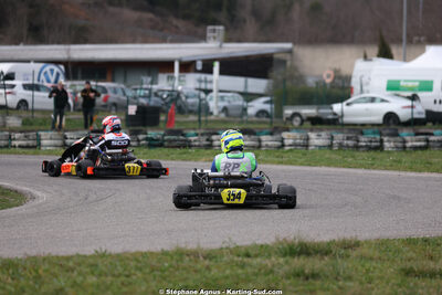 1 & 2/03/2025 : 1ère manche du Championnat du Sud au Pôle Mécanique Karting d’Alès (photos Stéphane Agnus) 2025 — karting