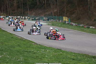 1 & 2/03/2025 : 1ère manche du Championnat du Sud au Pôle Mécanique Karting d’Alès (photos Stéphane Agnus) 2025 — karting