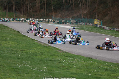 1 & 2/03/2025 : 1ère manche du Championnat du Sud au Pôle Mécanique Karting d’Alès (photos Stéphane Agnus) 2025 — karting