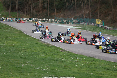 1 & 2/03/2025 : 1ère manche du Championnat du Sud au Pôle Mécanique Karting d’Alès (photos Stéphane Agnus) 2025 — karting