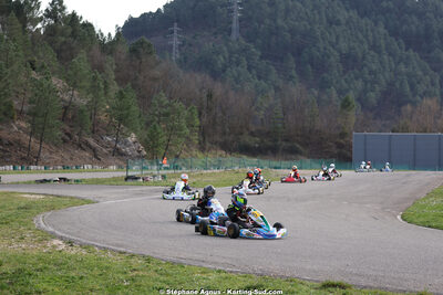 1 & 2/03/2025 : 1ère manche du Championnat du Sud au Pôle Mécanique Karting d’Alès (photos Stéphane Agnus) 2025 — karting