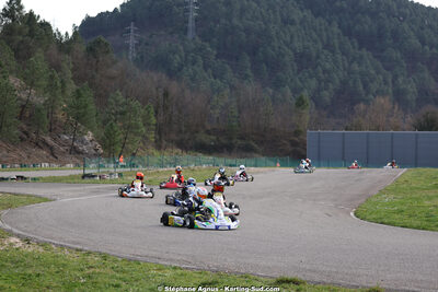1 & 2/03/2025 : 1ère manche du Championnat du Sud au Pôle Mécanique Karting d’Alès (photos Stéphane Agnus) 2025 — karting