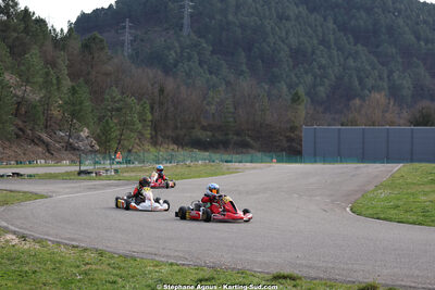 1 & 2/03/2025 : 1ère manche du Championnat du Sud au Pôle Mécanique Karting d’Alès (photos Stéphane Agnus) 2025 — karting