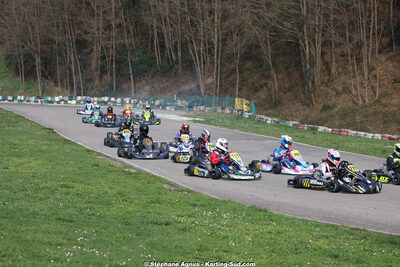 1 & 2/03/2025 : 1ère manche du Championnat du Sud au Pôle Mécanique Karting d’Alès (photos Stéphane Agnus) 2025 — karting