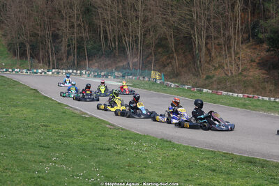 1 & 2/03/2025 : 1ère manche du Championnat du Sud au Pôle Mécanique Karting d’Alès (photos Stéphane Agnus) 2025 — karting