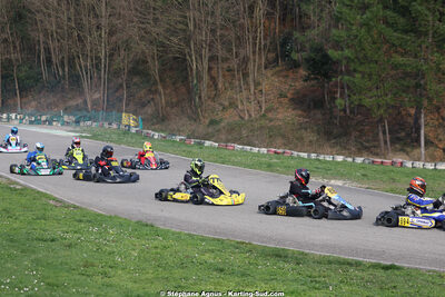 1 & 2/03/2025 : 1ère manche du Championnat du Sud au Pôle Mécanique Karting d’Alès (photos Stéphane Agnus) 2025 — karting