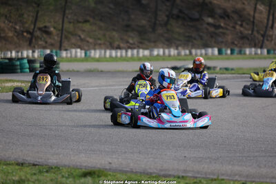 1 & 2/03/2025 : 1ère manche du Championnat du Sud au Pôle Mécanique Karting d’Alès (photos Stéphane Agnus) 2025 — karting