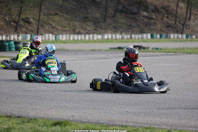 1 & 2/03/2025 : 1ère manche du Championnat du Sud au Pôle Mécanique Karting d’Alès (photos Stéphane Agnus) 2025 — karting