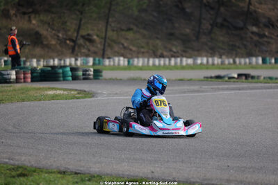 1 & 2/03/2025 : 1ère manche du Championnat du Sud au Pôle Mécanique Karting d’Alès (photos Stéphane Agnus) 2025 — karting