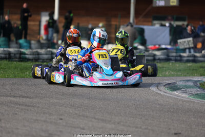 1 & 2/03/2025 : 1ère manche du Championnat du Sud au Pôle Mécanique Karting d’Alès (photos Stéphane Agnus) 2025 — karting