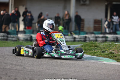 1 & 2/03/2025 : 1ère manche du Championnat du Sud au Pôle Mécanique Karting d’Alès (photos Stéphane Agnus) 2025 — karting
