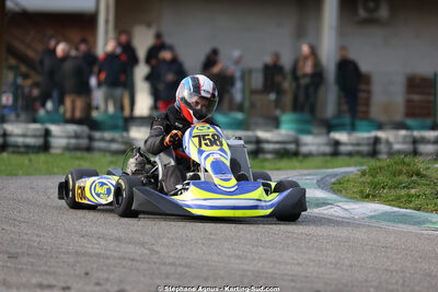 1 & 2/03/2025 : 1ère manche du Championnat du Sud au Pôle Mécanique Karting d’Alès (photos Stéphane Agnus) 2025 — karting