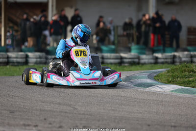 1 & 2/03/2025 : 1ère manche du Championnat du Sud au Pôle Mécanique Karting d’Alès (photos Stéphane Agnus) 2025 — karting