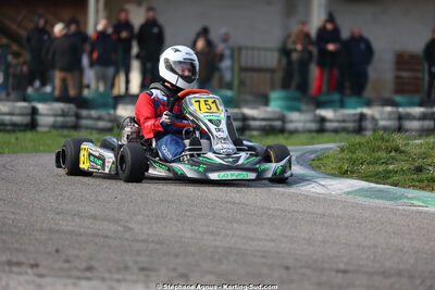 1 & 2/03/2025 : 1ère manche du Championnat du Sud au Pôle Mécanique Karting d’Alès (photos Stéphane Agnus) 2025 — karting