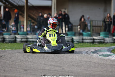 1 & 2/03/2025 : 1ère manche du Championnat du Sud au Pôle Mécanique Karting d’Alès (photos Stéphane Agnus) 2025 — karting