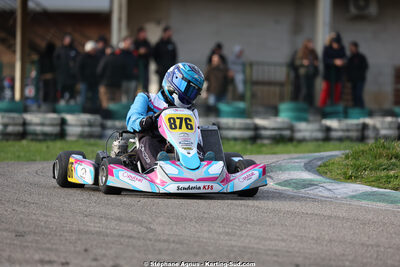 1 & 2/03/2025 : 1ère manche du Championnat du Sud au Pôle Mécanique Karting d’Alès (photos Stéphane Agnus) 2025 — karting