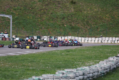 1 & 2/03/2025 : 1ère manche du Championnat du Sud au Pôle Mécanique Karting d’Alès (photos Stéphane Agnus) 2025 — karting