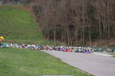 1 & 2/03/2025 : 1ère manche du Championnat du Sud au Pôle Mécanique Karting d’Alès (photos Stéphane Agnus) 2025 — karting