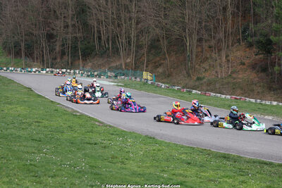 1 & 2/03/2025 : 1ère manche du Championnat du Sud au Pôle Mécanique Karting d’Alès (photos Stéphane Agnus) 2025 — karting