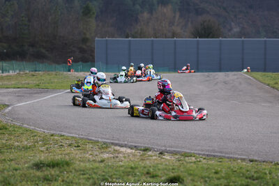 1 & 2/03/2025 : 1ère manche du Championnat du Sud au Pôle Mécanique Karting d’Alès (photos Stéphane Agnus) 2025 — karting