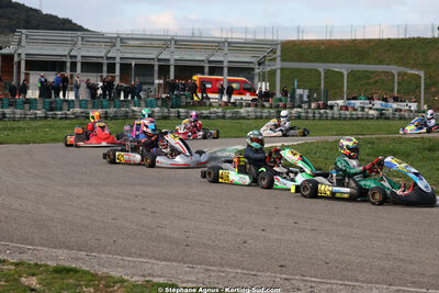 1 & 2/03/2025 : 1ère manche du Championnat du Sud au Pôle Mécanique Karting d’Alès (photos Stéphane Agnus) 2025 — karting