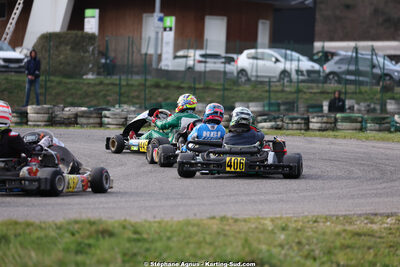 1 & 2/03/2025 : 1ère manche du Championnat du Sud au Pôle Mécanique Karting d’Alès (photos Stéphane Agnus) 2025 — karting