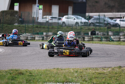 1 & 2/03/2025 : 1ère manche du Championnat du Sud au Pôle Mécanique Karting d’Alès (photos Stéphane Agnus) 2025 — karting